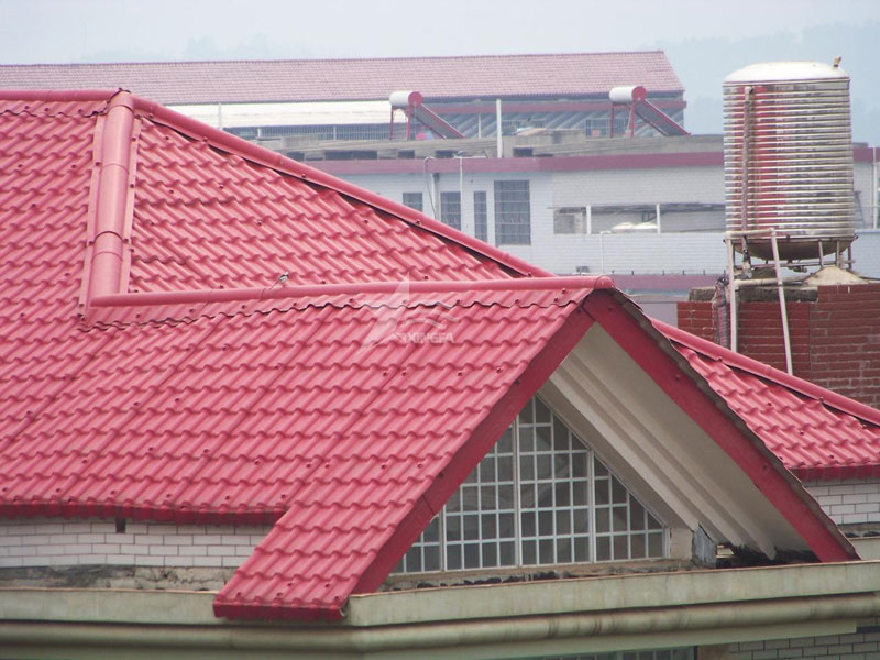 新型屋面建材合成樹脂瓦，傳統建筑用瓦的傳承替代建筑材料